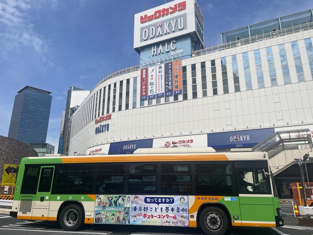 画像：ラッピングバス②