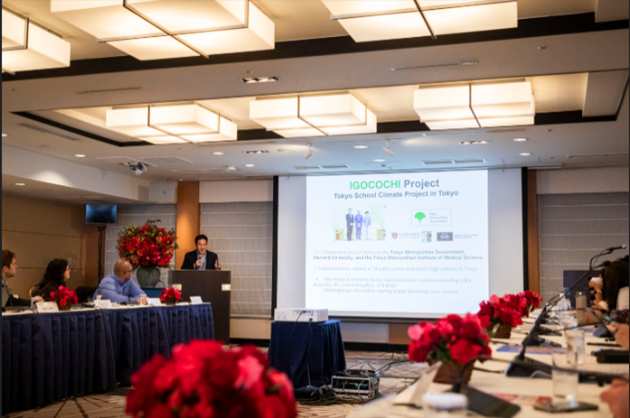 画像：基調講演の様子