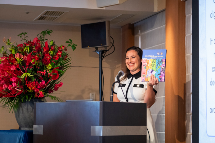 画像：ヒューストンによるプレゼン