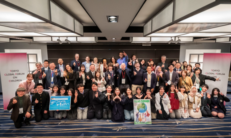 画像：海外都市と東京の子供たち一同