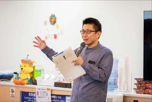 画像：きみまも@歌舞伎町での概要説明