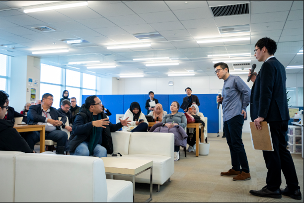 画像：きみまも@歌舞伎町での質疑応答