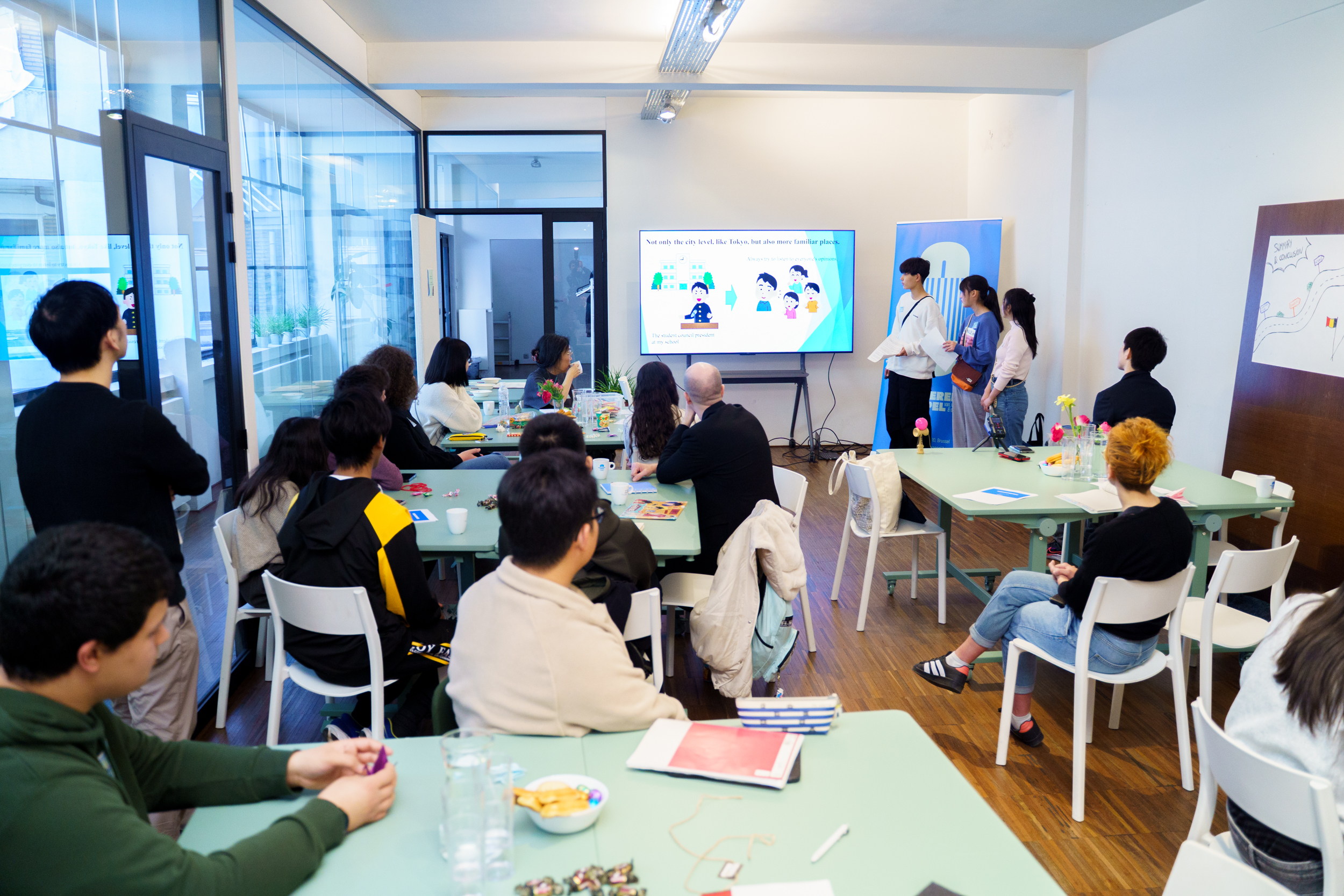 中等教育学校生徒会連合会交流２