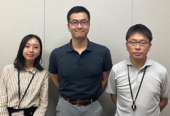 三菱商事株式会社人事部　金田さん、湯澤さん、喜早さん